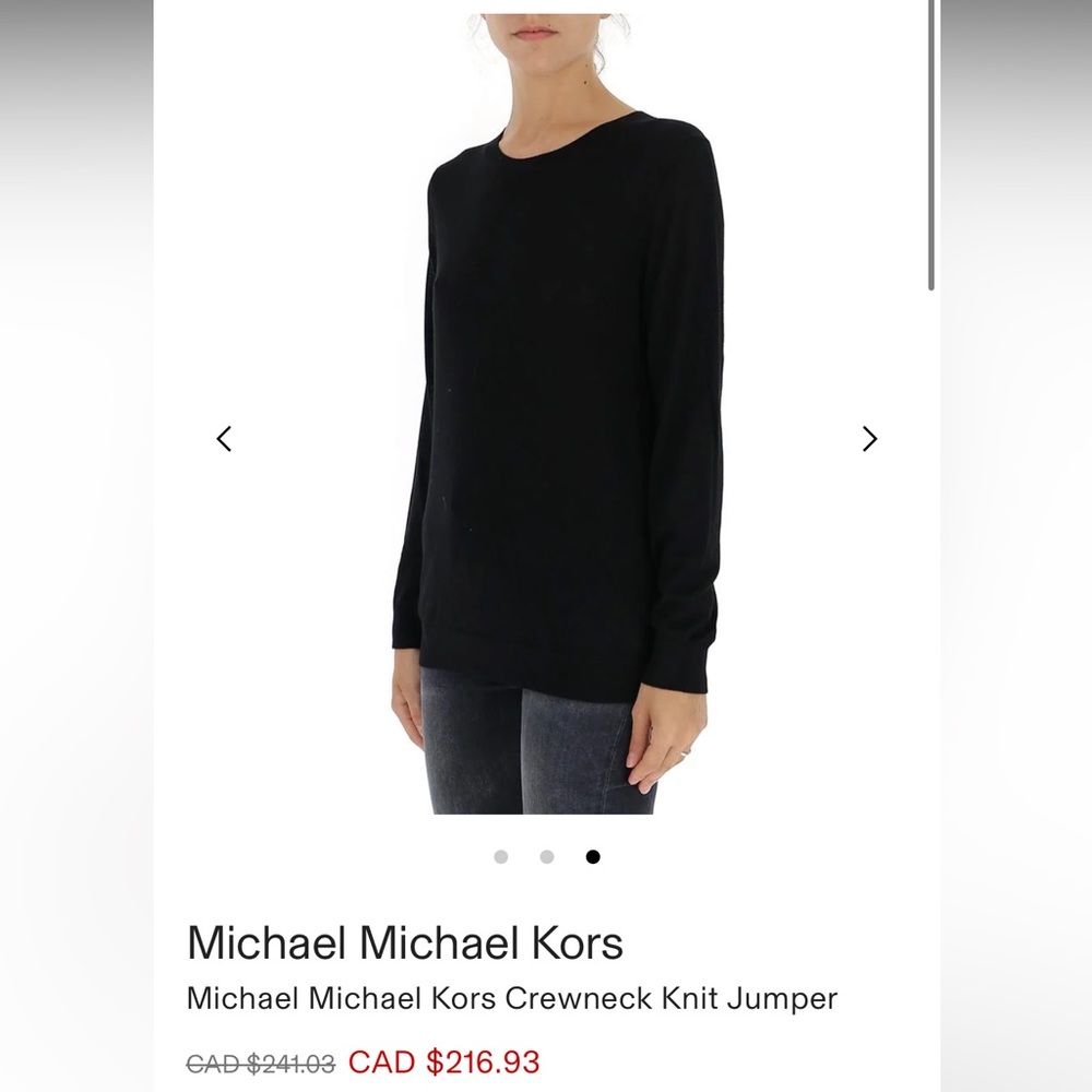 Michael Kors Crewneck Knit Jumper S